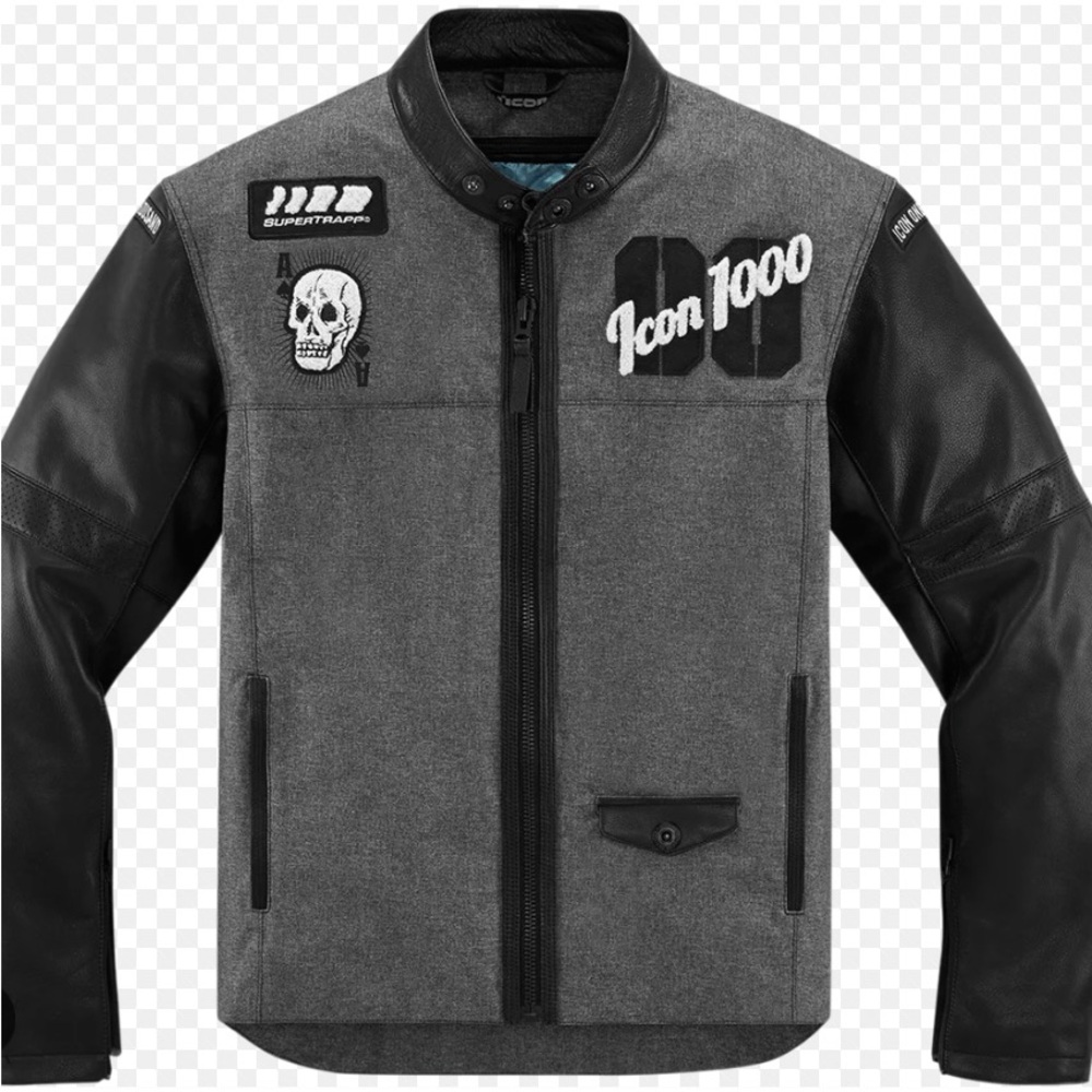 Icon Black And Gray Performance Jacket - image 1